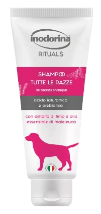 Шампунь Inodorina Dog Shamp Tutte Razze для всех пород собак с экстрактом чабреца и эфирными маслами 