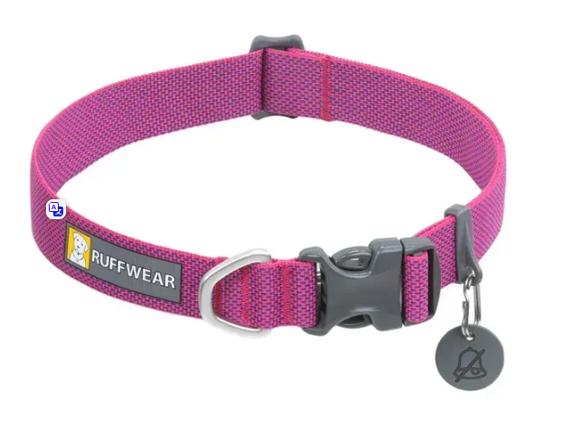 Полегшений нашийник для собак Ruffwear Hi & Light Малиновий
