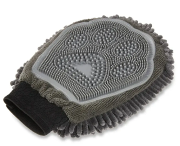 Рукавичка Wolters Cleankeeper Dry Glove для сушіння та грумінгу собак Темно-сірий