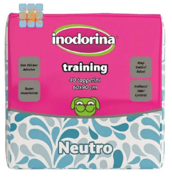 Пеленки Inodorina Training Neutro с нейтральным запахом для собак