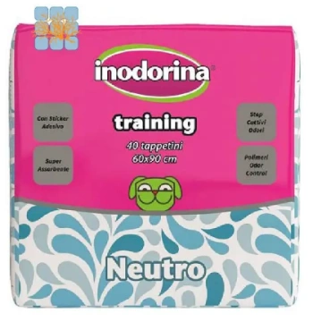 Пеленки Inodorina Training Neutro с нейтральным запахом для собак