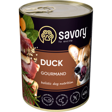 Savory Dog Gourmand с уткой