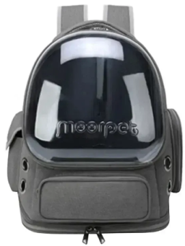 Рюкзак-переноска Derby Grey для кошек и собак малых пород