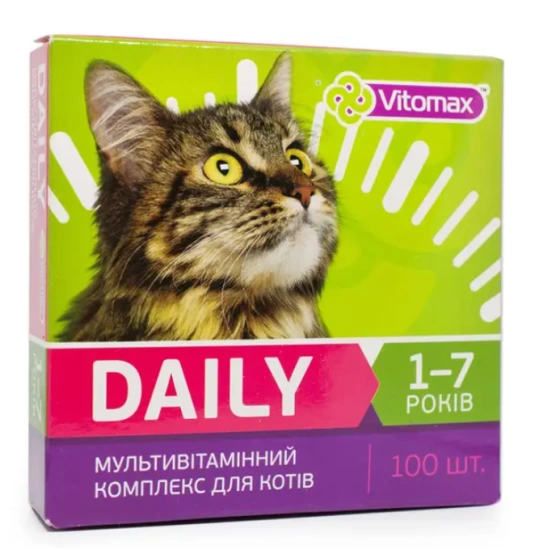Витамины "Dajly" для кошек