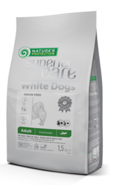 NP Superior Care White Dogs Grain Free with Insect Adult Small Breeds малих порід з білою шерстю