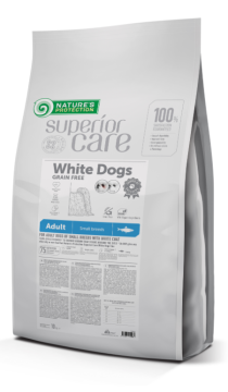 NP Superior Care White Dogs Grain Free with Herring Adult Small Breeds малих порід з білою шерстю