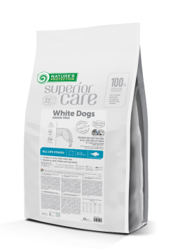 Nature's Protection Superior Care White Dogs Grain Free White Fish All Sizes and Life Stages усіх розмірів та стадій життя з білою шерстю