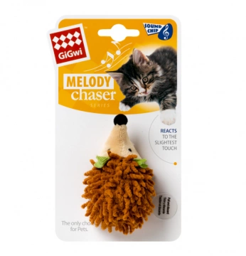 Іграшка для котів їжачок з електронним сипом GIGWI MELODY CHASER