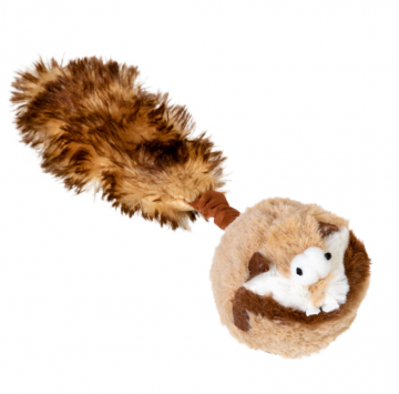 Іграшка для собак борсук із 2-ма пищалками GIGWI CATCH&FETCH