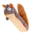 Игрука для собак белка с пищалкой GIGWI PLUSH