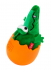 Игрушка для собак крокодил-неваляшка с пищалкой GIGWI EGG