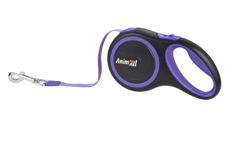 Повідець-рулетка AnimAll для собак вагою до 50 кг, 5 м