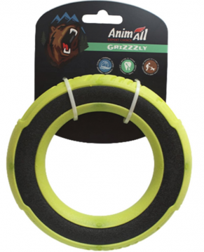 Игрушка AnimAll GrizZzly для собак, супер-кольцо, 15 см