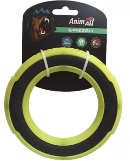Игрушка AnimAll GrizZzly для собак, супер-кольцо, 15 см