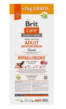 Brit Care Dog Hypoallergenic Adult Medium Breed гипоаллергенный с ягненком