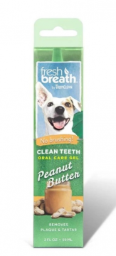 TropiClean Oral Care Gel Peanut Butter Гель для ухода за ротовой полостью с ароматом арахисового масла для собак