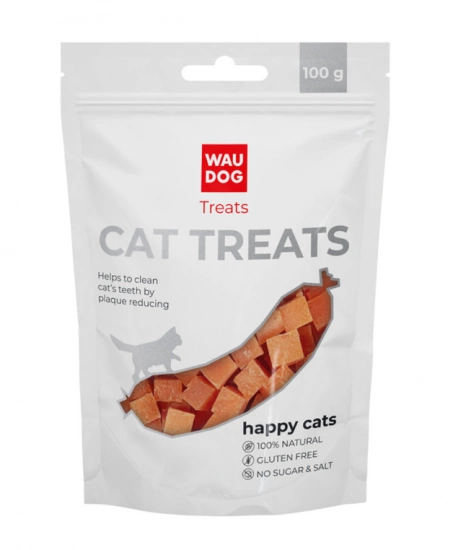 Лакомства для котов WAUDOG Treats "Куриные кубики