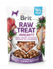 Ласощі для собак Brit Raw Treat freeze-dried Immunity для імунітету, ягня і курка