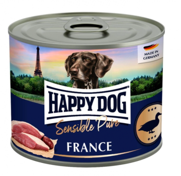 Вологий корм Happy Dog (Хеппі Дог) Duck Sensible Pure France для собак з качкою