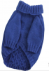 DogsBomba свитер вязаный Косичка синий