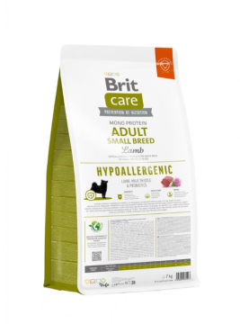 Brit Care Dog Hypoallergenic Adult Small Breed для малих порід  гіпоалергенний з ягням