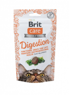 Функціональні ласощі для котів Brit Care Cat Snack Digestion з тунцем
