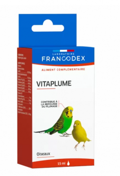 Francodex vitaplume Франкодекс Вітаплюм Харчова добавка для сприяння відростання пірʼя у птахів