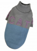 Dogs Bomba светр для котiв в'язаний CAT блакитно сірий