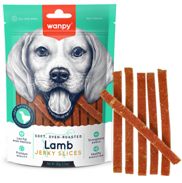 Wanpy Soft Lamb Jerky Slices філе ягня в’ялене слайси для собак