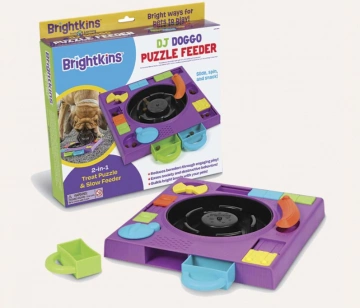 Інтерактивна іграшка для собак Brightkins - DJ Doggo Puzzle Feeder