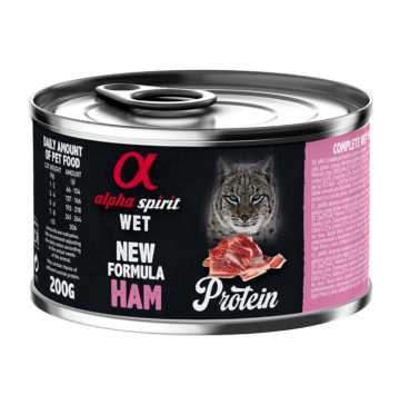 Alpha Spirit Ham Protein з шинкою (свинина) для дорослих котів