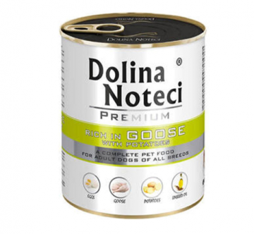 Dolina Noteci Premium  Вологий корм для собак з гускою та картоплею