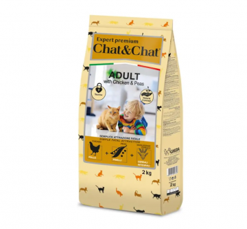 Gheda  Chat&Chat Expert - Adult with chicken & peas