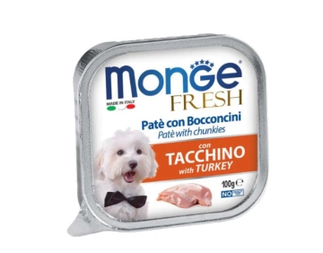 Monge dog fresh вологий корм зі смаком індички