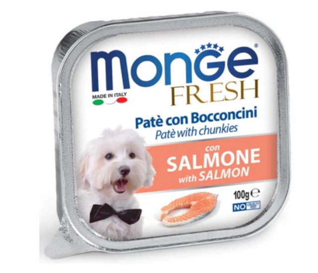 Monge dog fresh паштет з лососем
