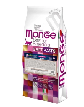 Monge Cat Bwild Low Grain Kitten  Сухий корм для котів м'ясо гусака