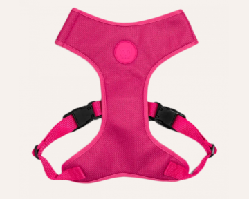 Zee.Dog  Шлея для собак Pink Led Adjustable Air Mesh Harness