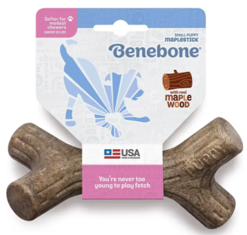 Жувальна іграшка для цуценят  з кленовим деревом For Puppy Benebone Puppy Maplestick