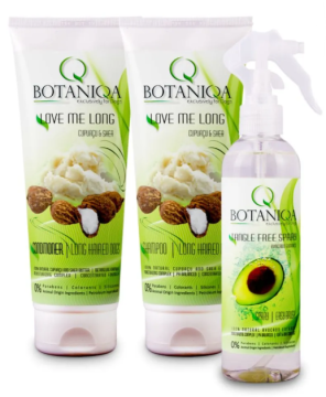 Набор ухода для длинношерстных собак Botaniqa Long Hair Care Set, 3x