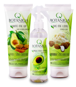 Набор ухода для собак с белой и светлой шерстью Botaniqa White and Light Caoted Dog Care Set, 3x