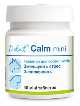 Таблетки для собак та котів Dolfos Dolvit Calm mini