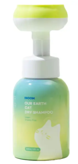 Веганський сухий шампунь для котів Inoom Cat Day Shampoo