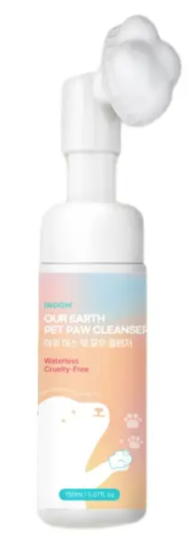 Веганская пенка для очищения лап собак Inoom Our Earth Pet Paw Cleanser