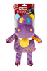 Игрушка для собак Бегемот с веревками и пищалкой GiGwi Plush Friendz