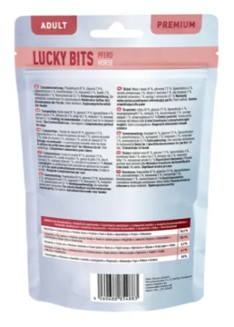 Натуральное лакомство из Конины Chewies Lucky Bits для взрослых и пожилых собак