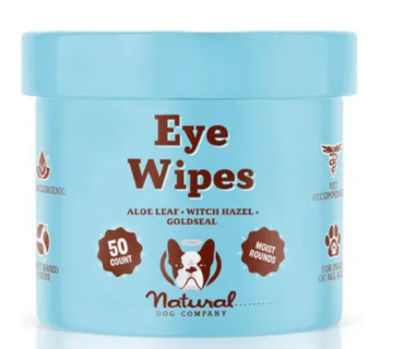 Салфетки для глаз Eye Wipes Natural Dog Company