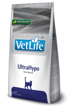 Сухий лікувальний корм для котів Farmina Vet Life UltraHypo