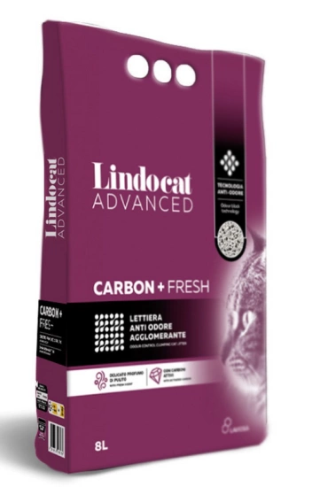 Наполнитель Бентонитовый Lindocat Advanced Carbon + Fresh Бентонитовый Lindocat Advanced Carbon + Fresh