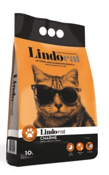 Наполнитель Бентонитовый Lindocat Charme (аромат Восточной Амбры, Крупная Гранула)