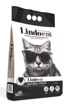 Наповнювач Бентонітовий Lindocat Natural White (без Запаху, Велика Гранула)